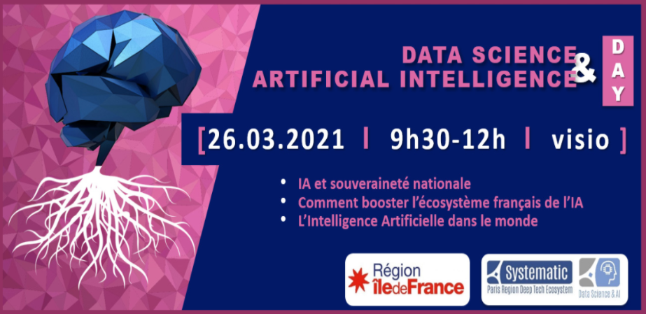 DATA SCIENCE & ARTIFICIAL INTELLIGENCE DAY – 4EME EDITION LA FRENCH TECH PARIS-SACLAY