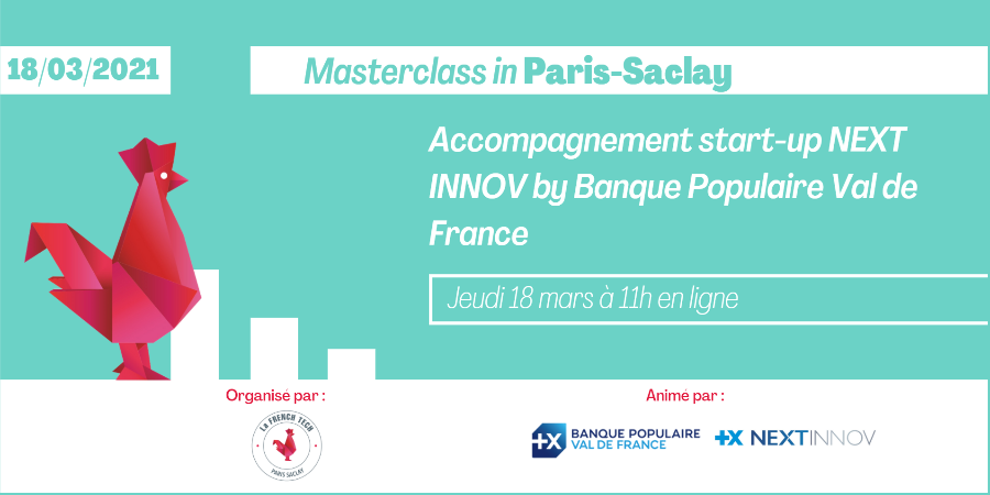 Masterclass Paris Saclay NEXT INNOV
