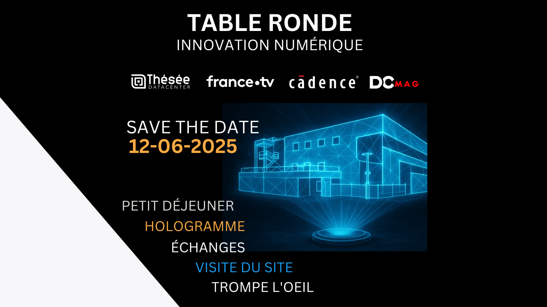 Thésée Datacenter événement – Innovation numérique