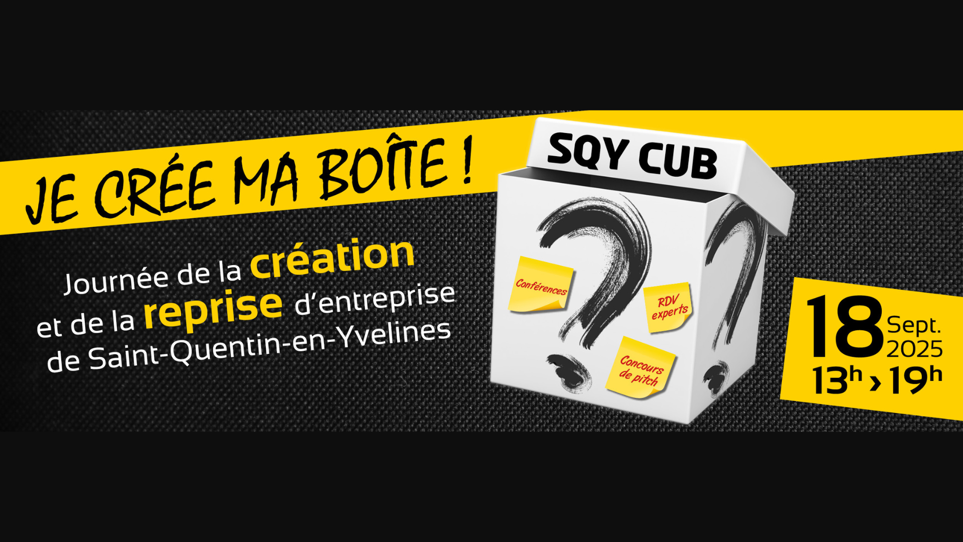 Je crée ma boîte