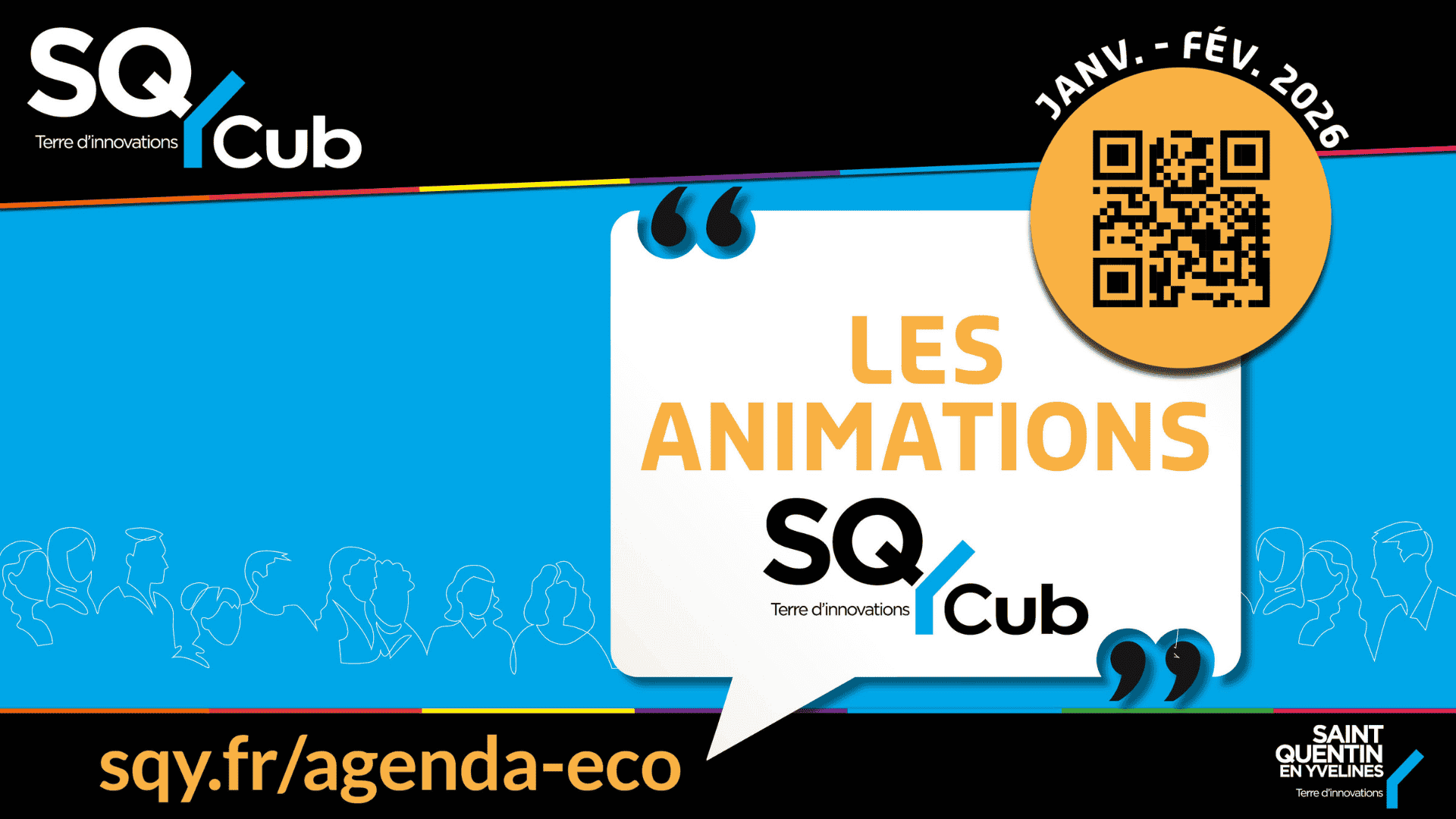 Les ateliers du SQY Cub Janvier et Février